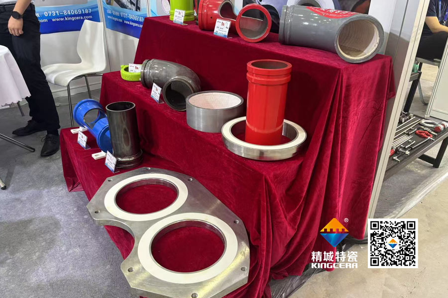 鸿运国际特瓷亮相2025长沙国际工程机械展览会